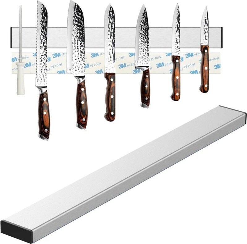 Thumbnail - 40cm Magnetischer Messerhalter, Magnetische Messerleiste, Messerhalter aus Edelstahl, Magnetischer Messerhalter kann ohn...