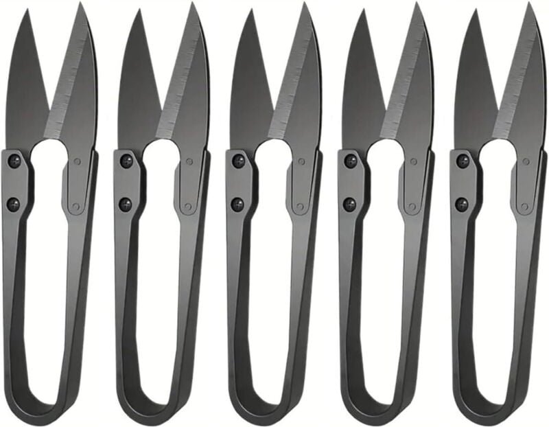 Bluedeer - 5 Stücke Trimmschere, Gartenschere, Beschichtete Premium Ernteschere Edelstahl, Trimmschere Bonsaiwerkzeug Bo...