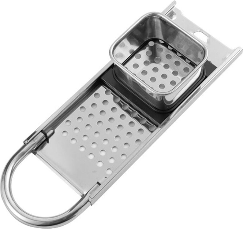 Shining House - Reibe, Hobel mit Teigschieber, Edelstahl, spülmaschinenfestes Sieb, für Spaghetti, Knödel, Nudeln
