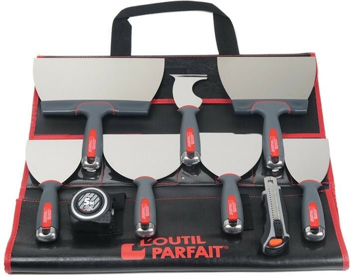 L'outil Parfait - 9-teiliges Set für Trockenbauer und Verputzer - perfektes werkzeug 80426