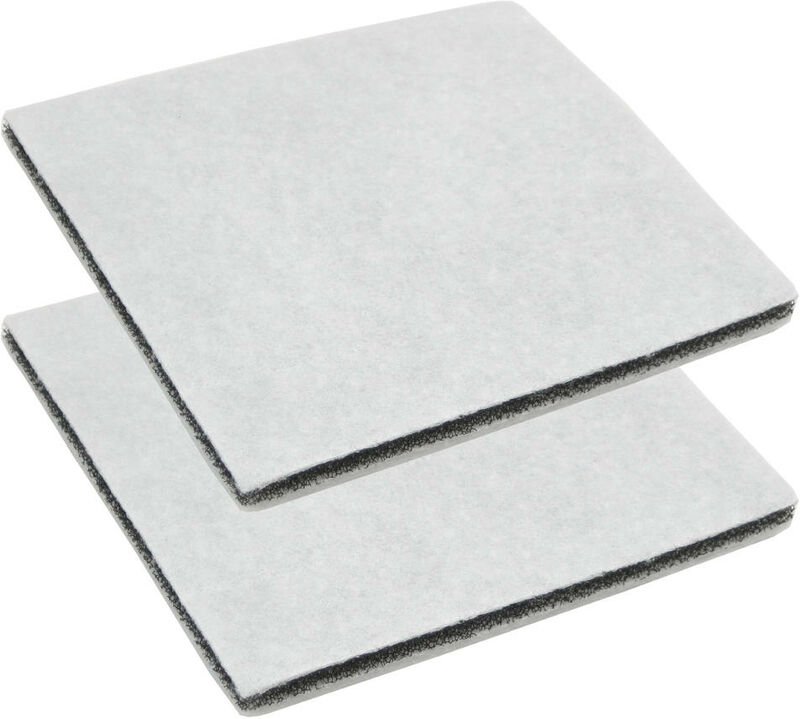 2x Trade-shop Motorschutzfilter / Einlassfilter / Vormotorfilter / Pre-Motorfilter / Sandwich Filter für Philips Perform...