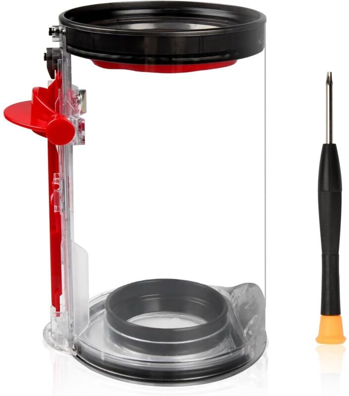 Staubbehälter für Dyson SV12 V10 – Großer Mülleimer, Ersatzteil 969509-01 Sonstiges Staubsaugerzubehör