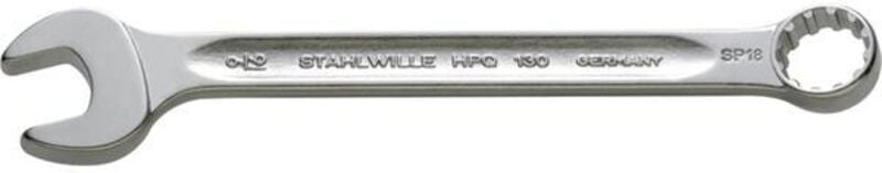 Stahlwille130aSP 16 Spline-Drive-Ring-Maulschlüsse