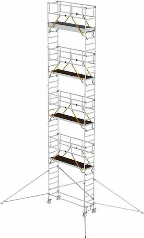 MUNK Rollgerüst SG mit Ausleger 0,75x2,45m Plattform 11,51m AH