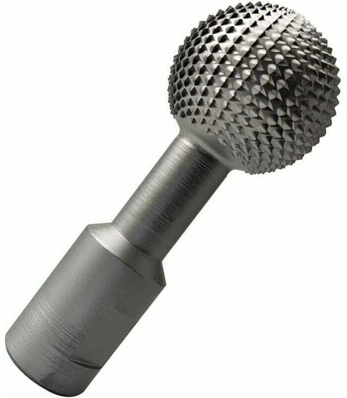 Kugelförmiges Holzrillen-Schnitzwerkzeug, kugelförmiger Rotationsfräser, kugelförmige Rotationsfeile aus Stahl zum Bohre...