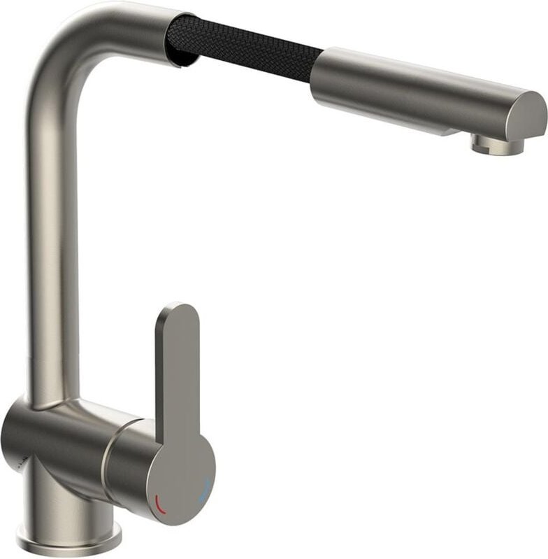 Kirchhoff Spültischarmatur nd london Edelstahloptik - Schütte