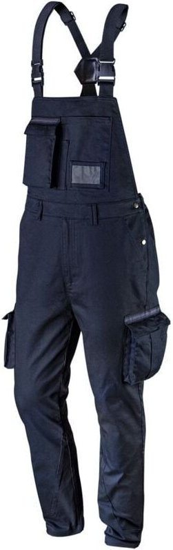 Marineblaue Arbeitslatzhose, Größe XL