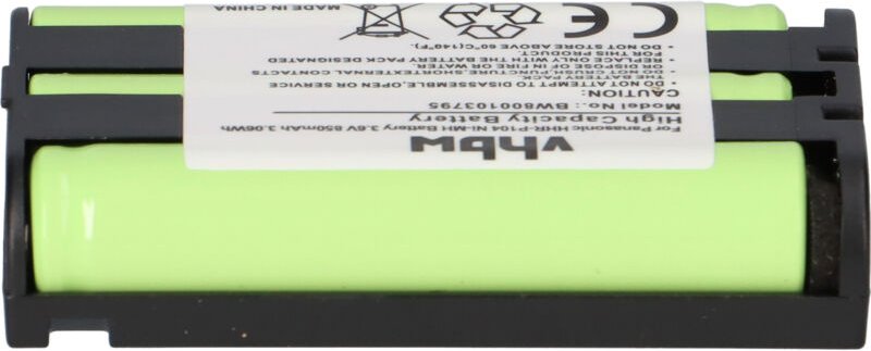 vhbw Akku kompatibel mit Panasonic KX-FG5210, KX-FG5212, KX-FG5213, KX-FG6550 Ersatz für TL26411, TL86411 schnurlos Fest...