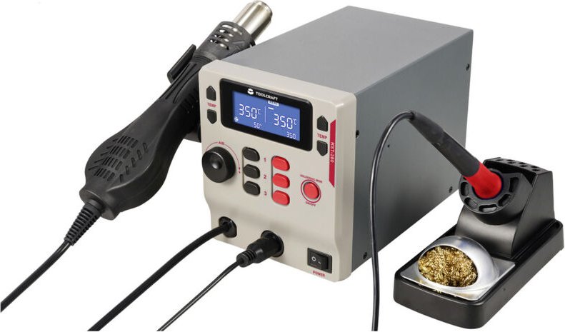 Thumbnail - Toolcraft - RST-280 Lötstation Set digital 865 w 80 - 500 °c inkl. Lötspitze