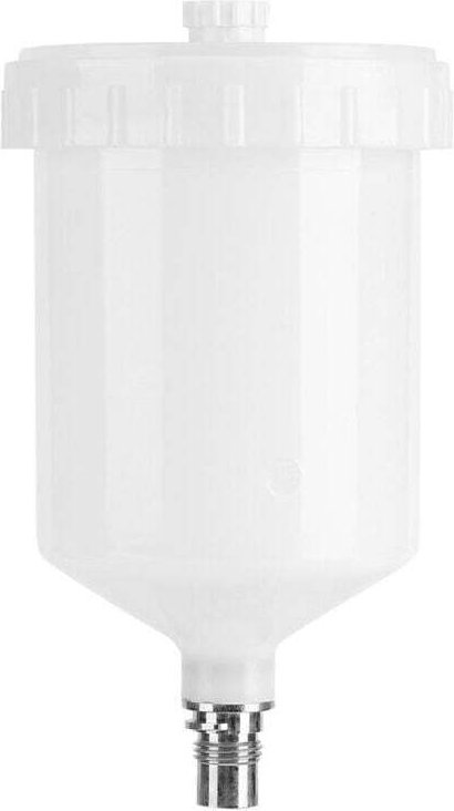 CHOYCLIT Sata-Farbbecher, Kunststoffbecher, Luft-Schwerkraft-Farbtopf, Gewindeanschluss für Spritzpistole, Fassungsvermö...