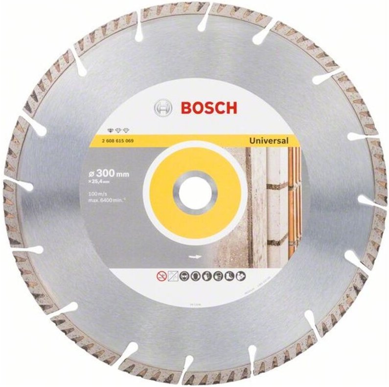 ProDiamanttrennscheibe Standard für Universal 300 x 25,40 mm 2608615069 - Bosch