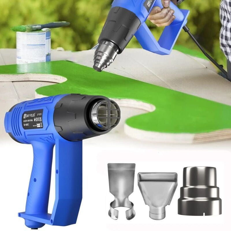 Thumbnail - 2000W Professionelle Heißluft-Heißluftpistole Entfernen Sie Farbe Abbeizer 2 Temp-Einstellungen Werkzeuge