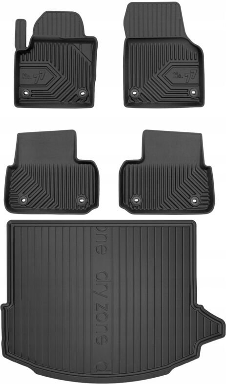 SET 77 Fußmatten und Einlagen für Land Rover Discovery Sport 2014–2019
