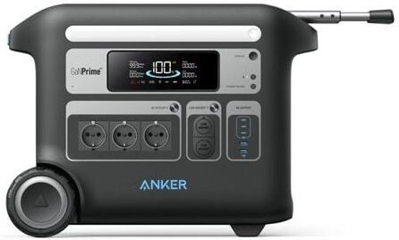 Anker - solix F2000 Powerstation 767 Lithium Powerstation 2300W