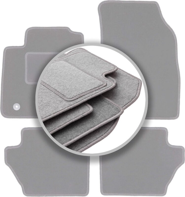 Graue Automatten für: Ford Fiesta MK7 Fließheck (2011-2017)