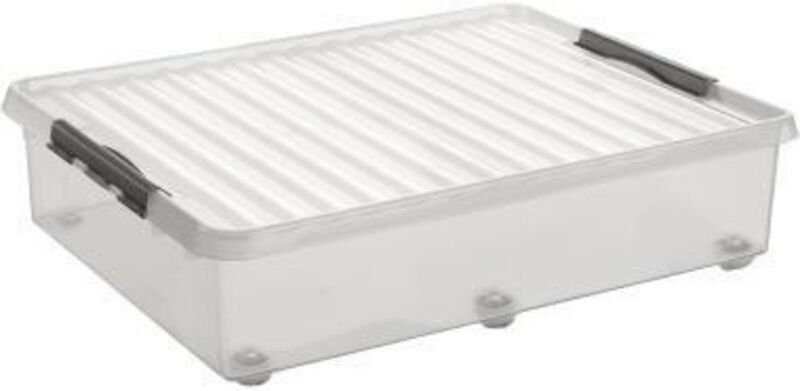 Aufbewahrungsbox Q-line H6163102 60l Rollen tr - Sunware