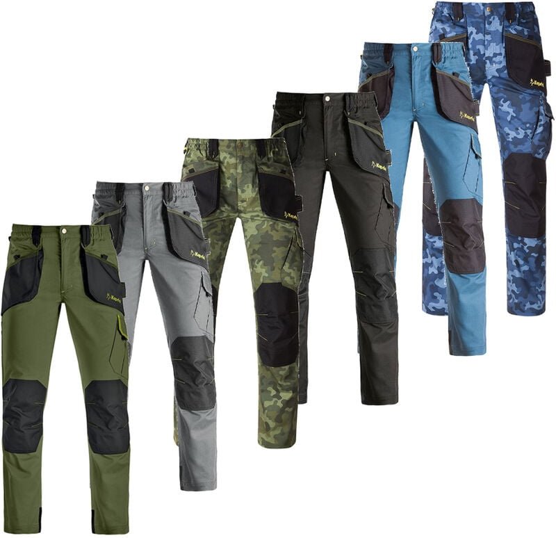 Thumbnail - Slick Arbeitshose - m - Blau/Hellblau - Kapriol