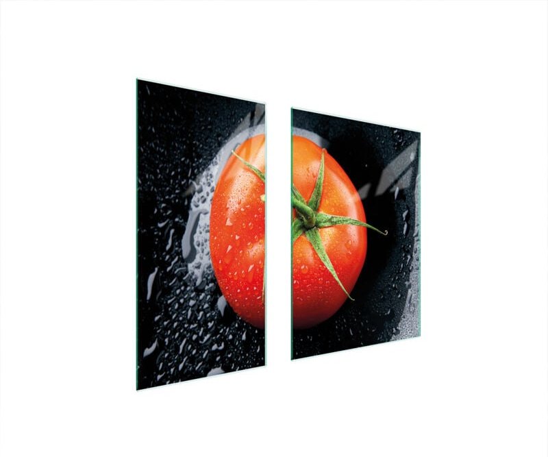 Glasschutzplatte 75x52 Tomate