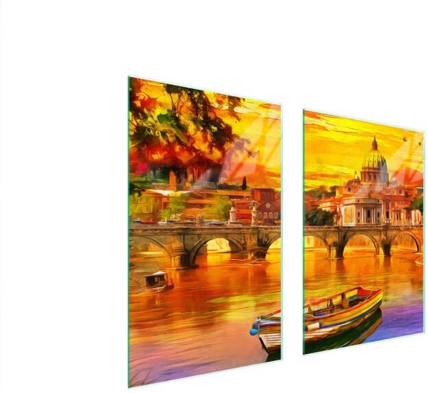 GLASSCHUTZPLATTE FÜR KÜCHE 65x52 BOOT