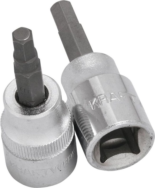 Kraftwerk - 3/8' Innensechsk-Bit-Stecknuss 5 mm