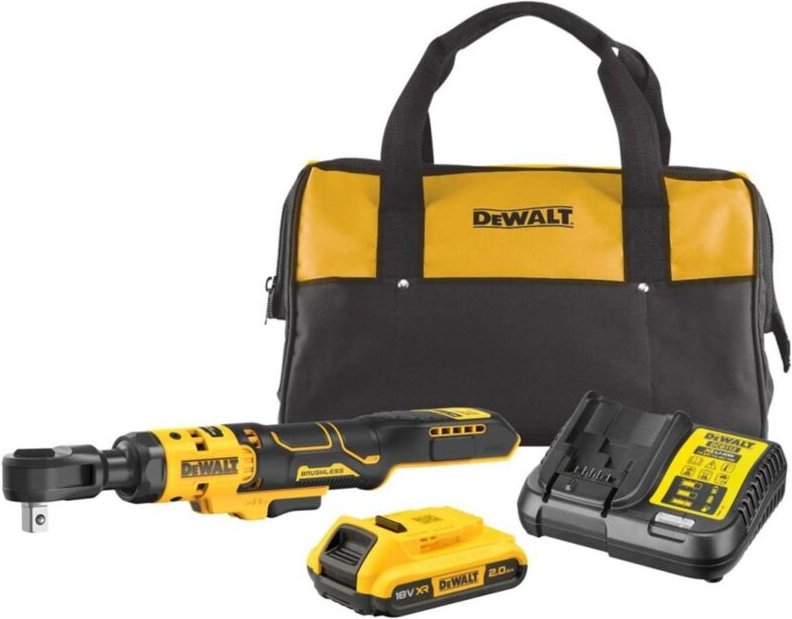 Werkzeuge - 18V Akku-Ratsche, 1x 2,0 Ah XR-Akku, Ladegerät DCF512D1 - Dewalt