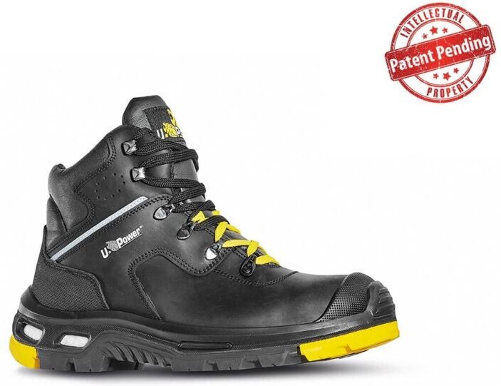 Hochsichere Sicherheitsschuhe RONAN S3 HI CI HRO SRC - Schwarz/Gelb 39