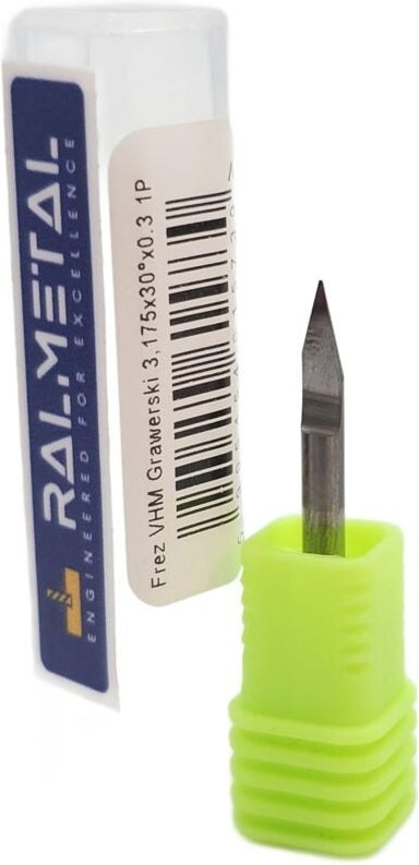VHM-Gravierfräser 3,175 x 30° x 0,3 mm 1P
