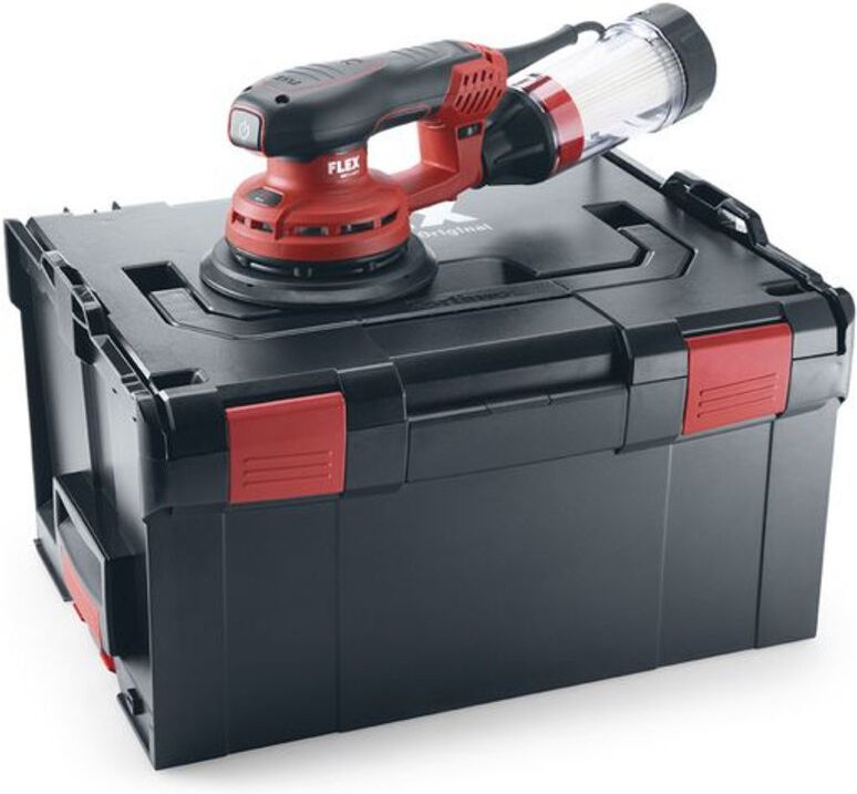 Flex - Exzenterschleifer ore 3-150 ec, 400 Watt + Drehzahlregulierung, Ausführung: 486809, inkl. L-Boxx