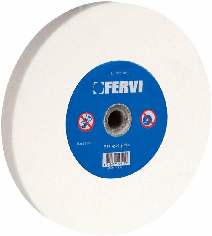 Schleifstein Schleifscheibe Edelkorund Fervi Mb01/60