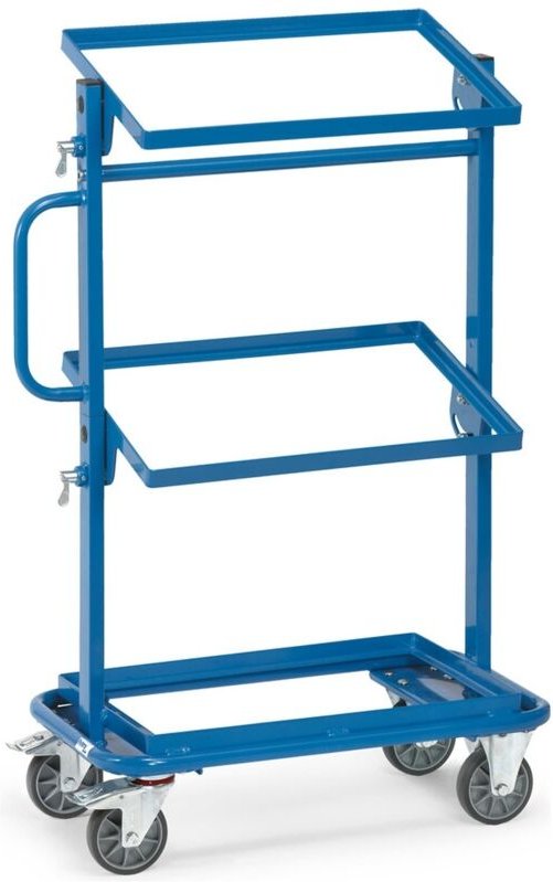 Fetra - Beistellwagen - offener Rahmen, Ladefläche 600 x 400 mm
