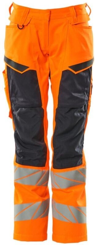 Damen-Bundhose 19578-236-14010 Gr. 76C56 hi-vis orange/schwarzblau - Mascot