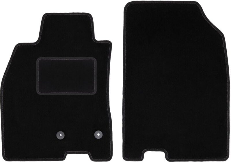 Vordere Matten schwarz für: Renault Megane III Fließheck, Coupé, Grand Tourer, Kombi (2008-2015)