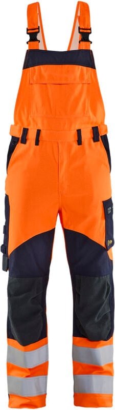 Multinorm Arbeits-Overall inhärent 2889 - Neonorange/Navy 46C