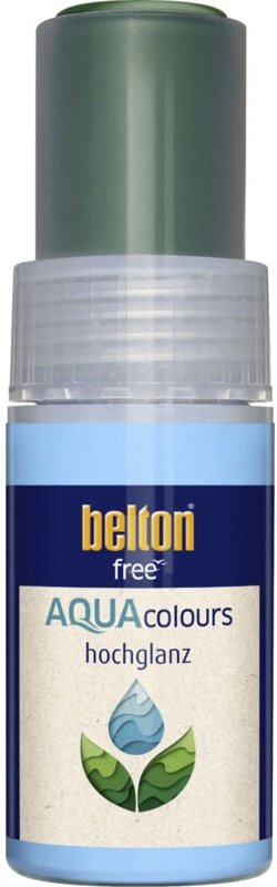 belton free Lackstift 9 ml laubgrün hochglänzend RAL 6002 Lack Korrekturstift