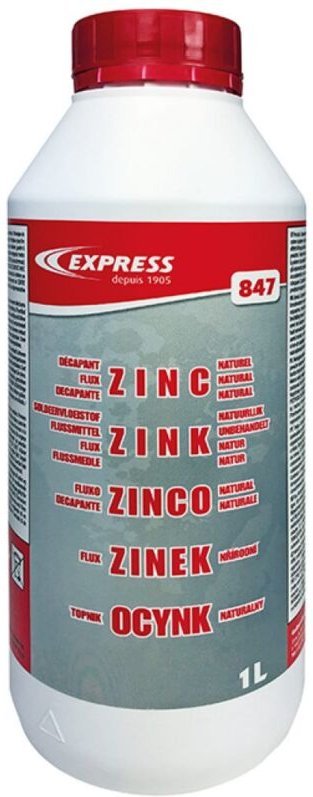 Abbeizmittel Zink natur Flasche 1 Liter GUILBERT EXPRESS - 847 EXPRESS - 847