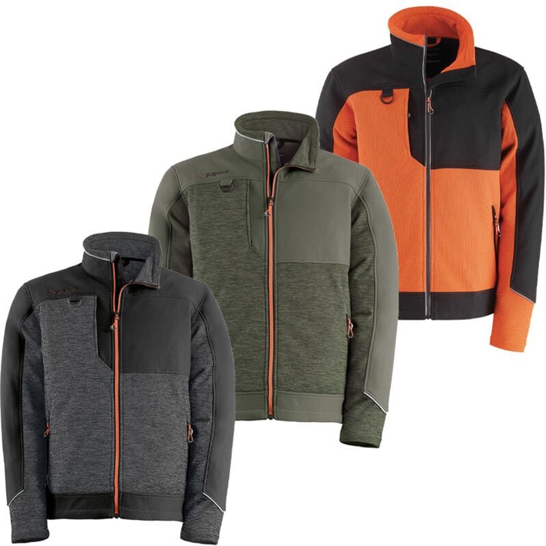 Kapriol - Tenere' Pro Fleece Arbeits-Sweatshirt - m - Schwarze