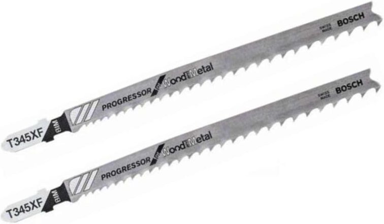 Thumbnail - 2er-Set BOSCH T345xf Mehrzweck-Schneidklingen für Holz und Nägel BOSCH