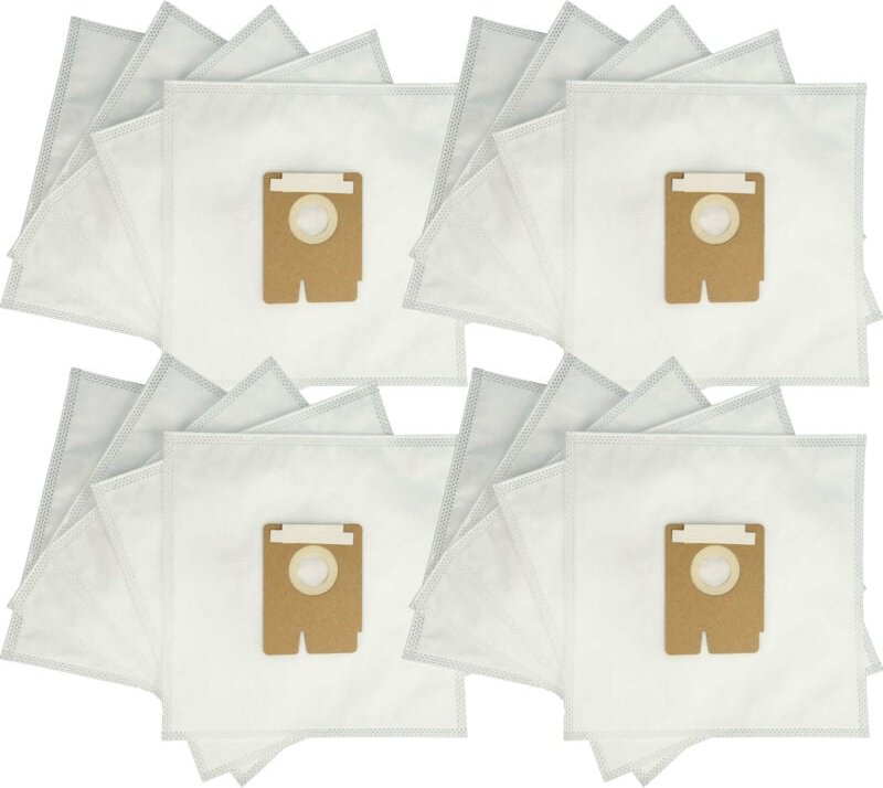 20x Staubsaugerbeutel Ersatz für Hoover H69, 35601053 für Staubsauger - Mikrovlies, 27,6cm x 26,6cm Weiß - Vhbw
