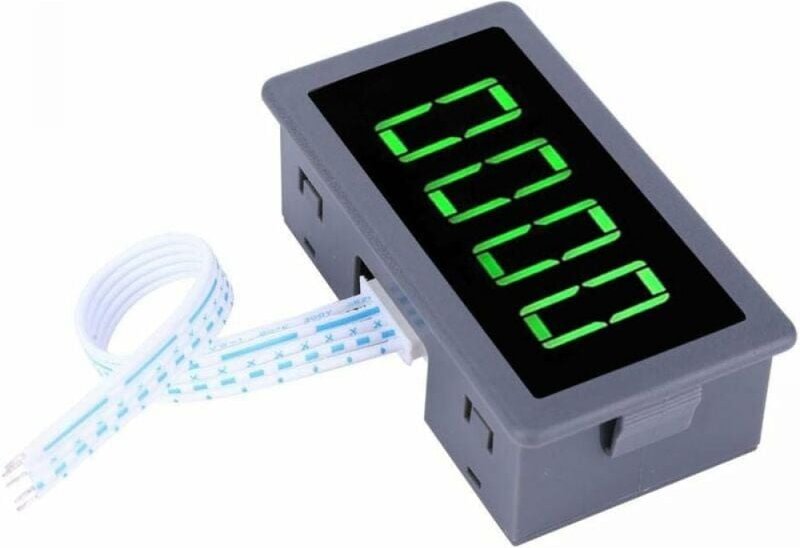 Thumbnail - Dc 8–24 v, 40 mA, 0–9999 U/min, 4 digitale LED-Drehzahlmesser, Drehzahlmesser + NPN-Sensordetektor, Näherungsschalter, g...