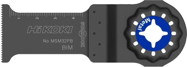 Hikoki 782714 Starlock HCS Multifunktionswerkzeugklinge 32 x 0,7 mm 18 Zähne