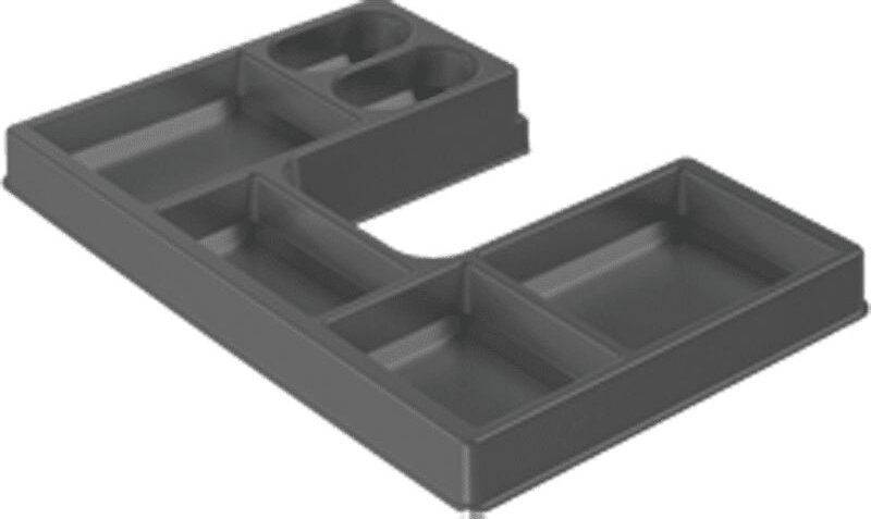 Möbel-Schubkasteninnenorganisation, OrgaTray 510,9207047, L350mm, KB550 - Hettich