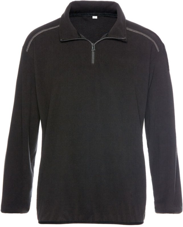 teXXor® Microfleece-Pullover STAVANGER, Schwarz