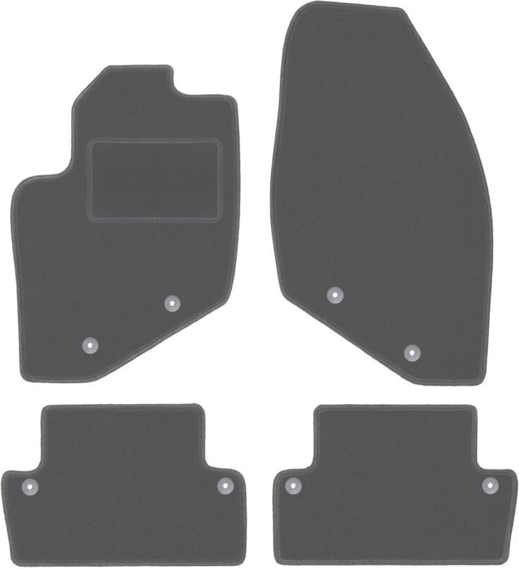 Graphit-Fußmatten für: Volvo S60 I Liftback (2000-2009)