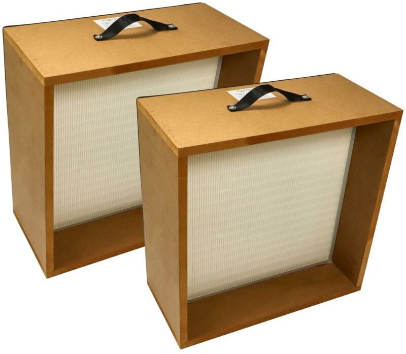 vhbw 2x Filter Ersatz für Teka 978005 für Absauganlage - HEPA-Filter, E10