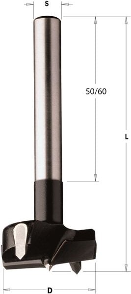 Formbohrer forezienne - ø 35 mm x 90 mm CMT 51235011