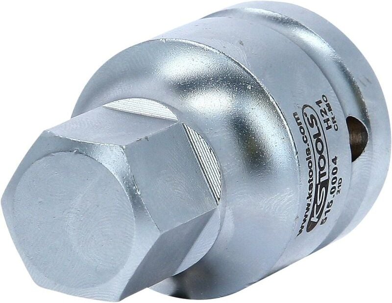 Thumbnail - 3/4' Kraft-Bit-Stecknuss Innensechskant kurz, 21mm