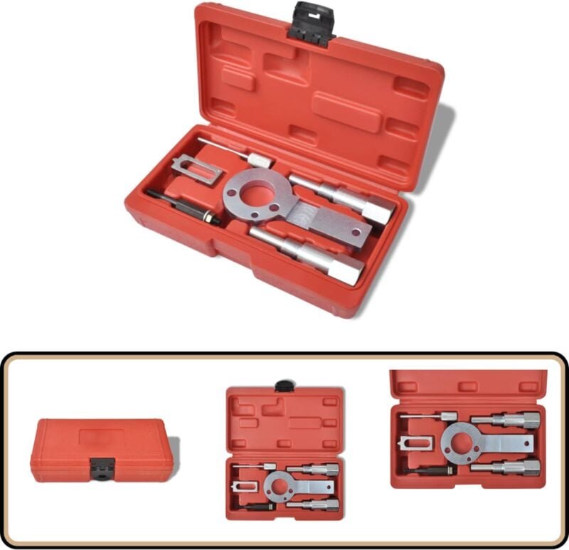 Vidaxl - Diesel-Einstellwerkzeug-Set Geeignet für Saab Vauxhall/Opel - Diesel-Zahnriemen - Werkstatt-Tools - Autoreparat...