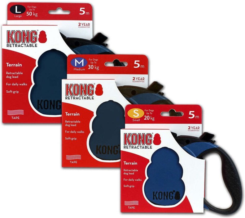 Kong rollleine terrain blue l 5m50kg