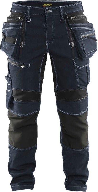 Arbeitshose X1900 Artisan Stretch 2D 1990 - Marine/Schwarz XL - FR(48) - SE(C54) - Lang