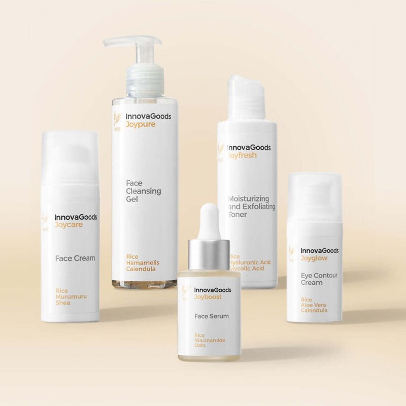 Face routine pack rice innovagoods